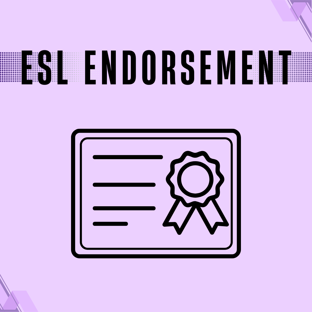 ESL Endorsemnt 