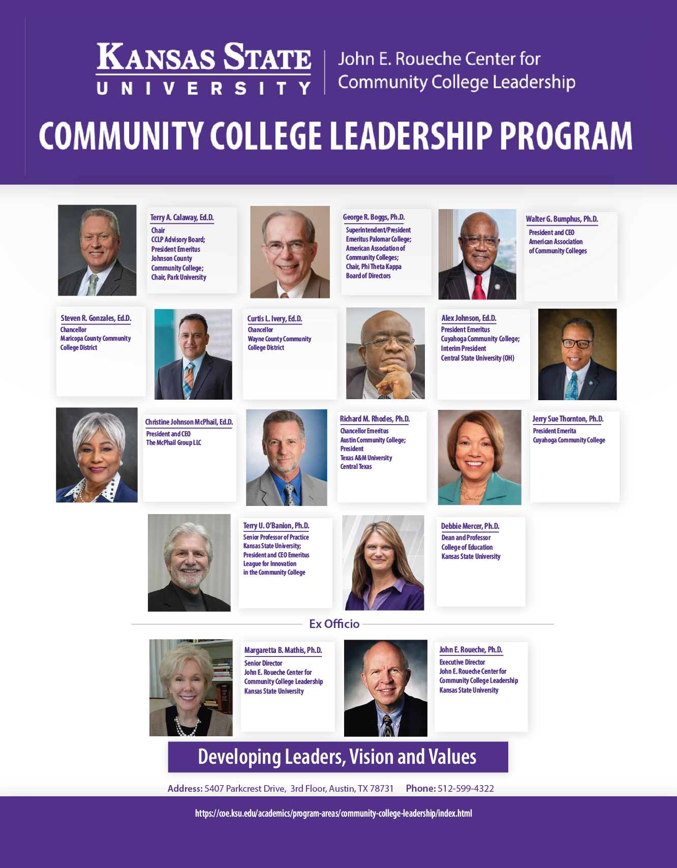 CCLP Leadership Advisory Board