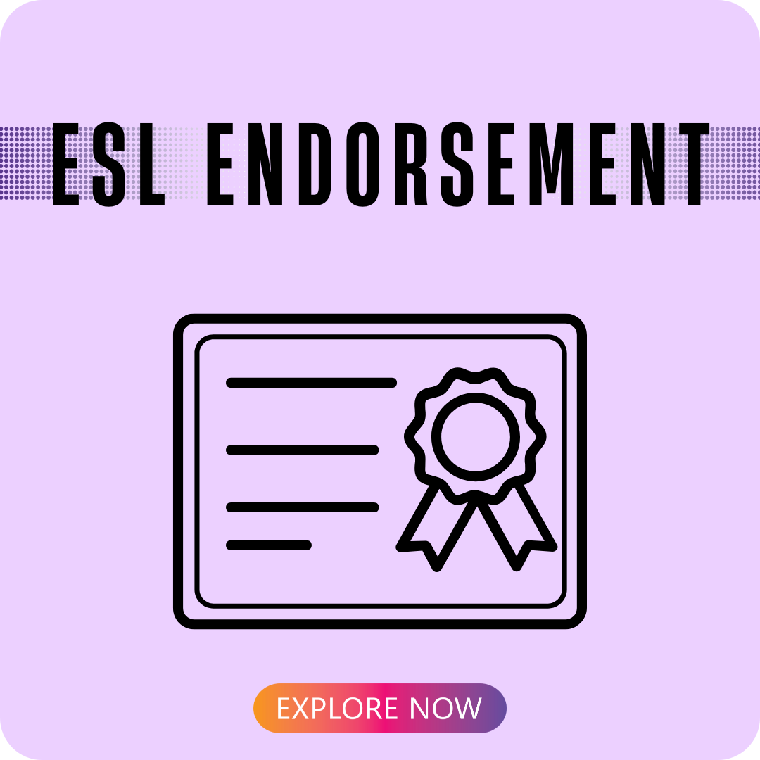 ESL Endorsemnt 