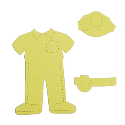 Community helper clothes - police officer